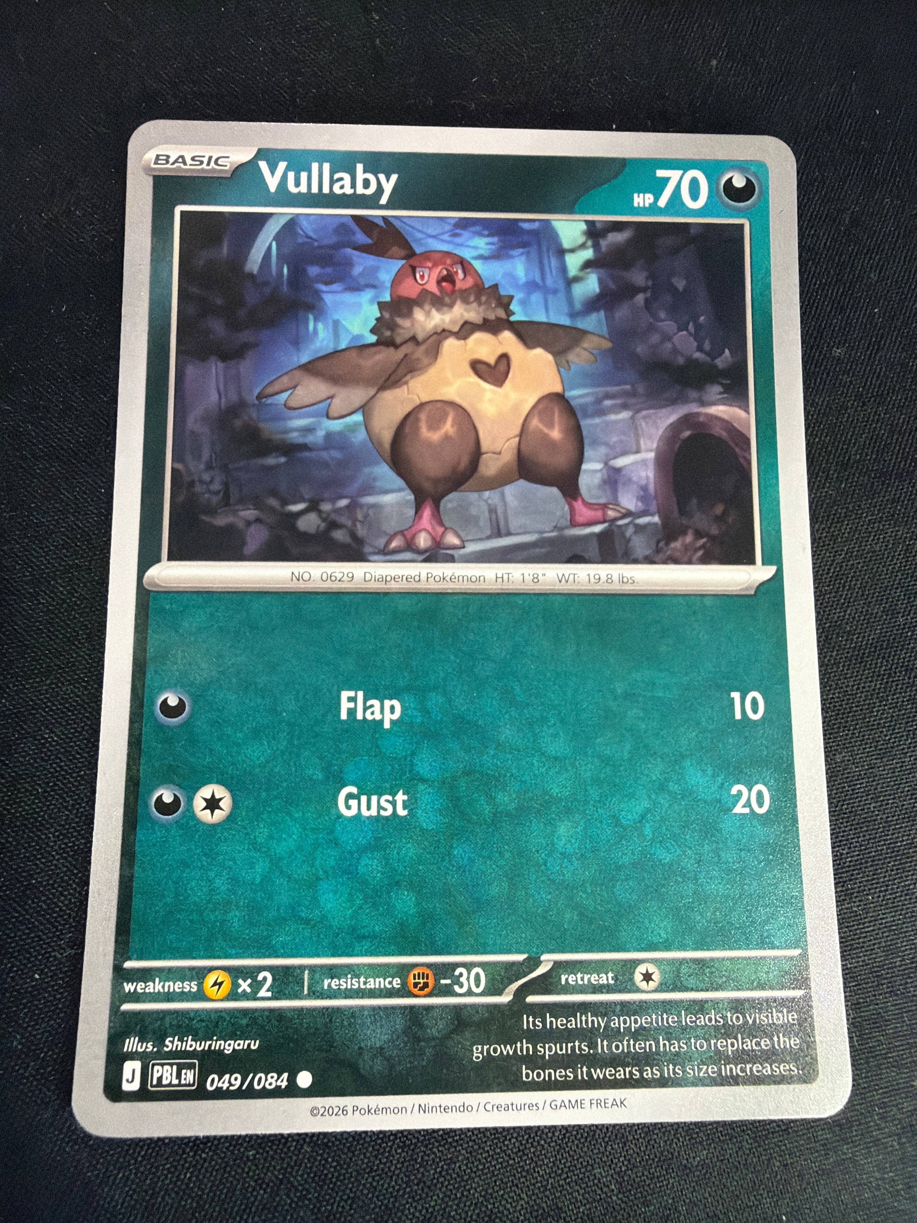 Vullaby • Pitch Black • Common • 049/084