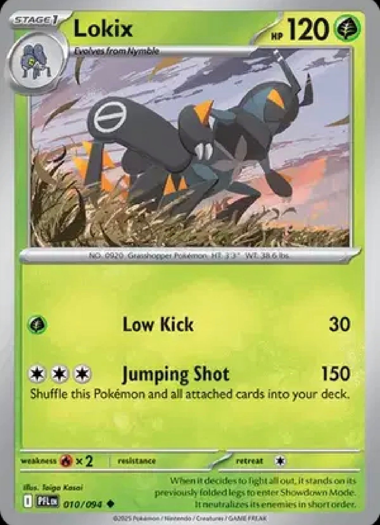 Lokix 010/094 – Phantasmal Flames – Pokémon TCG
