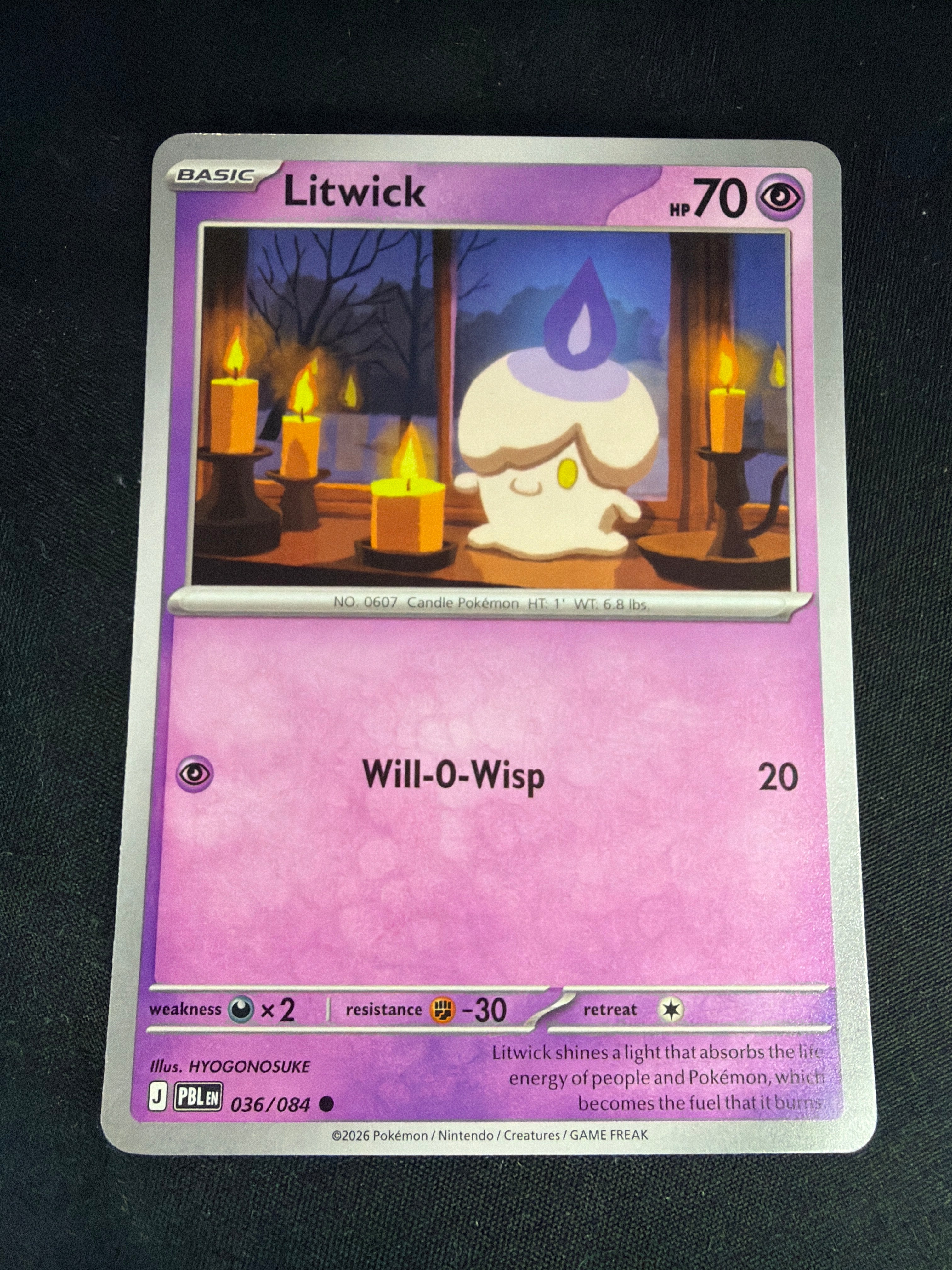 Litwick • Pitch Black • Common • 036/084