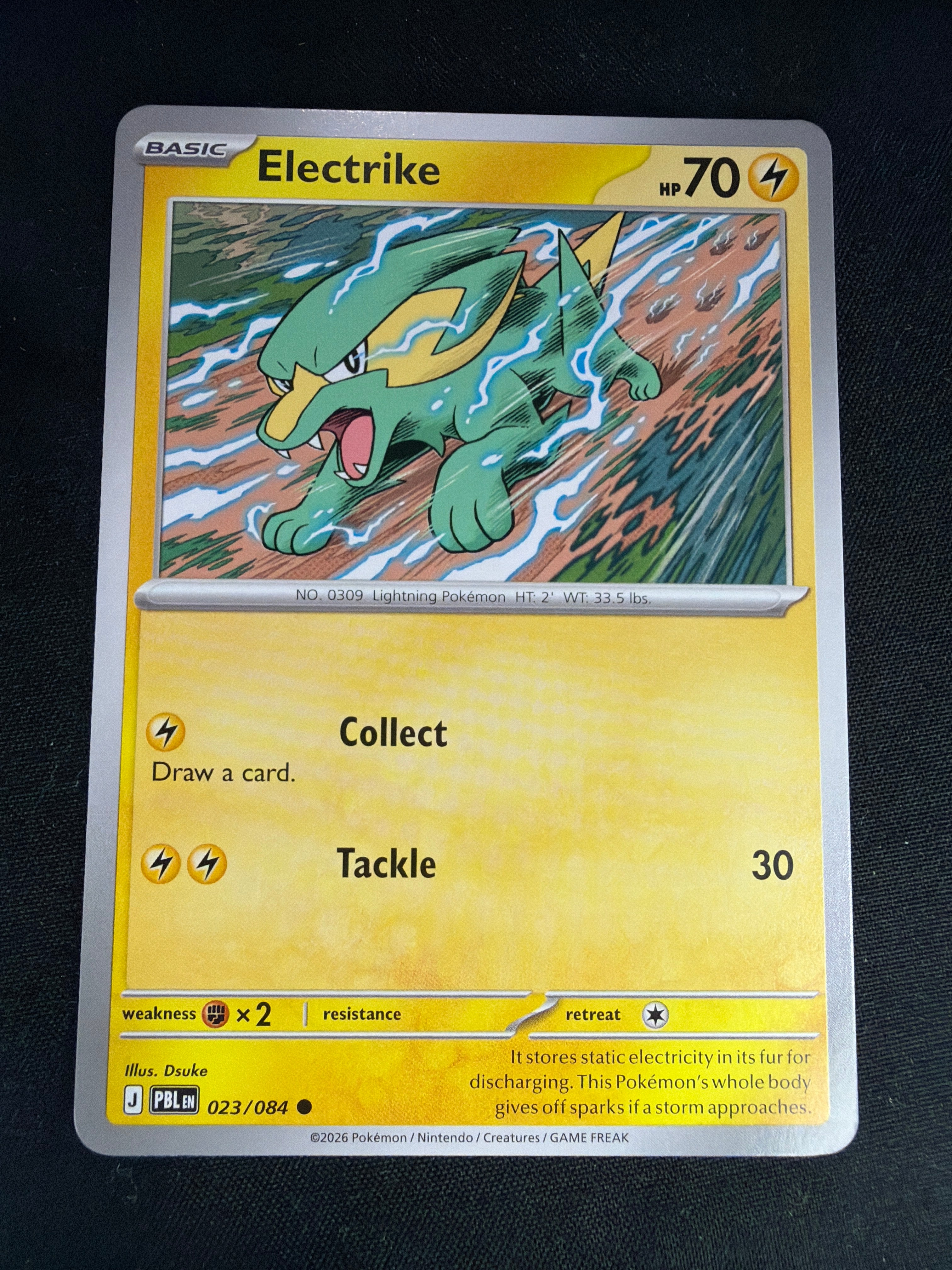 Electrike • Pitch Black • Common • 023/084