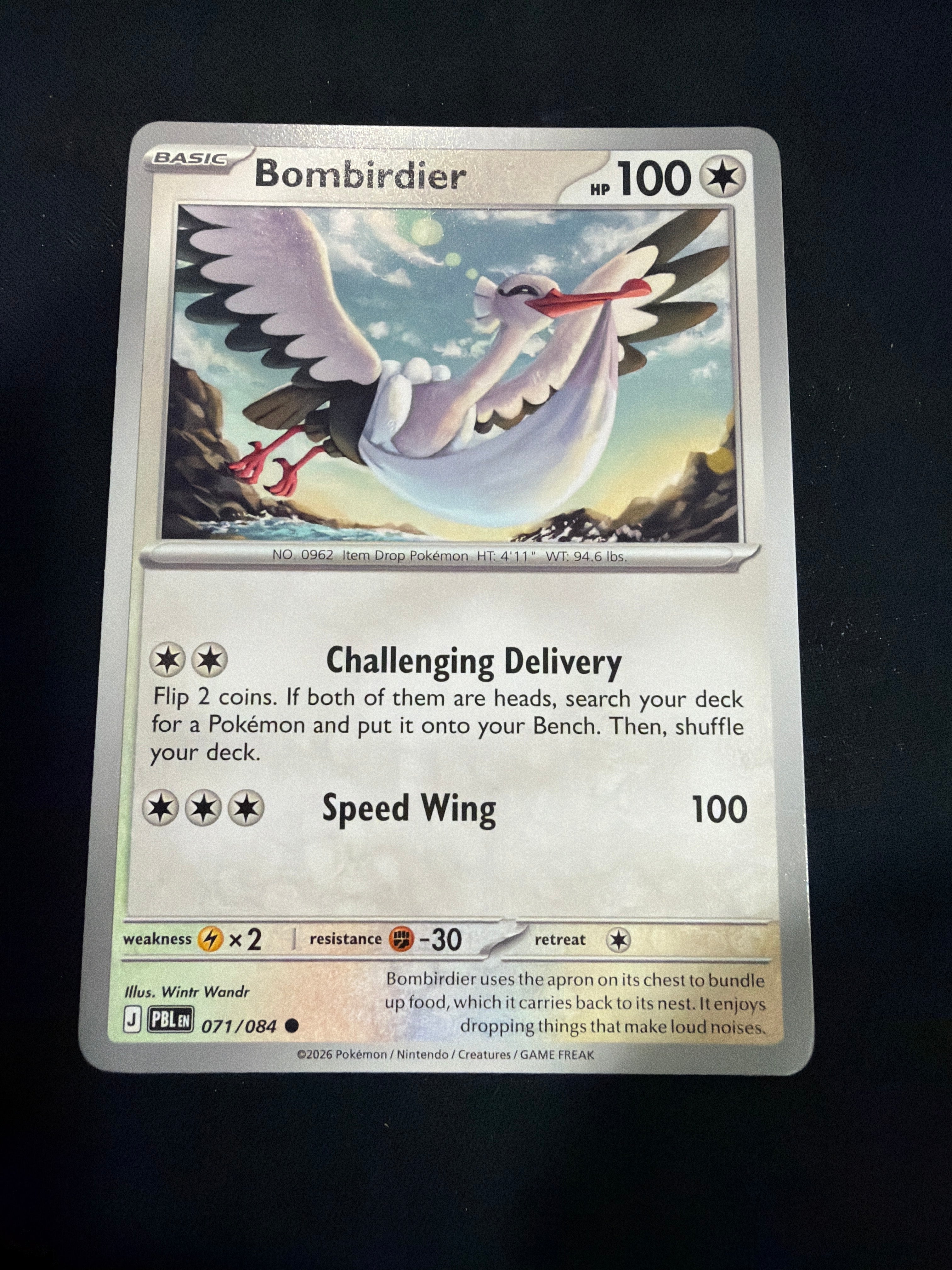 Bombirdier • Pitch Black • Common • 071/084