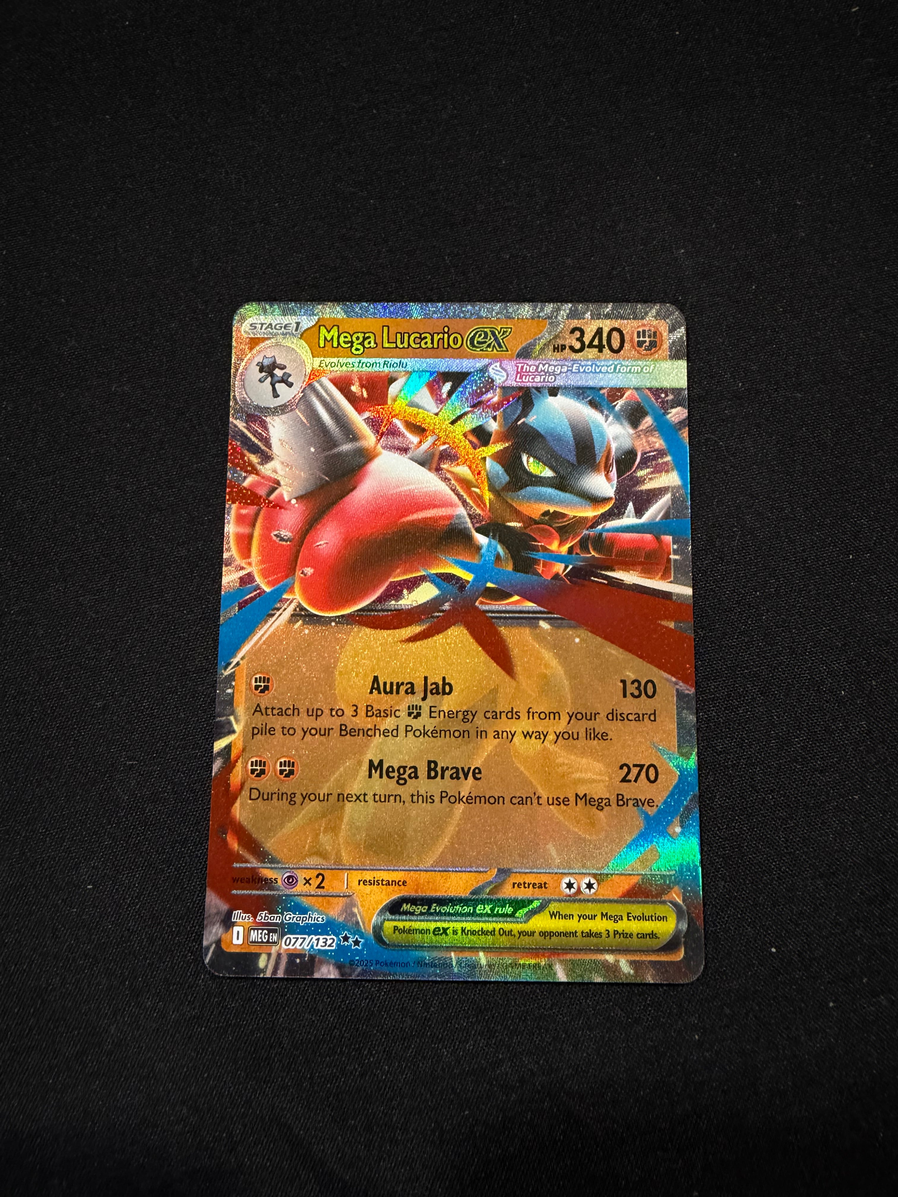 Mega Lucario ex 077/132