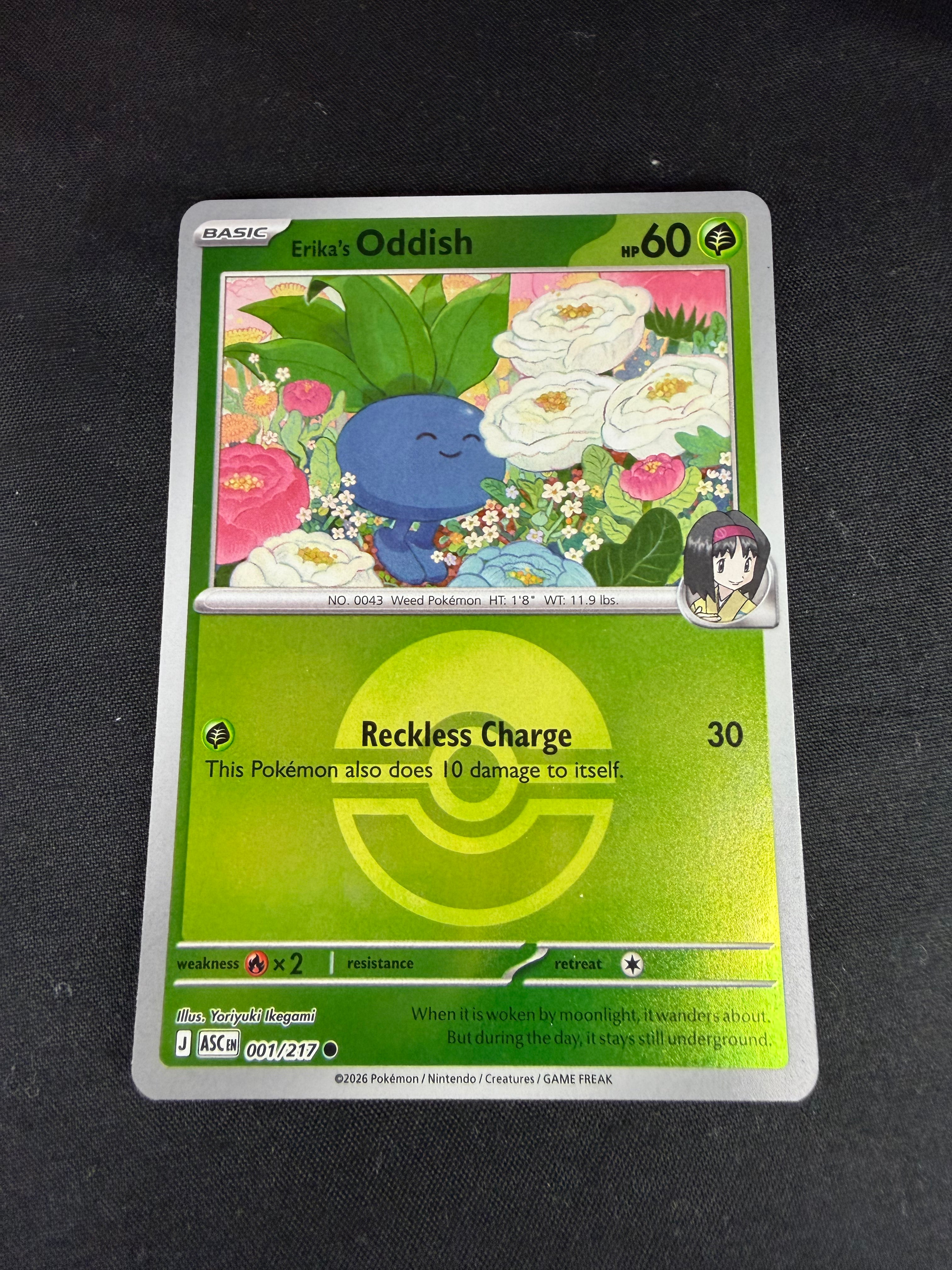 Erika's Oddish (Poke Ball) • Ascended Heroes Common • 001/217