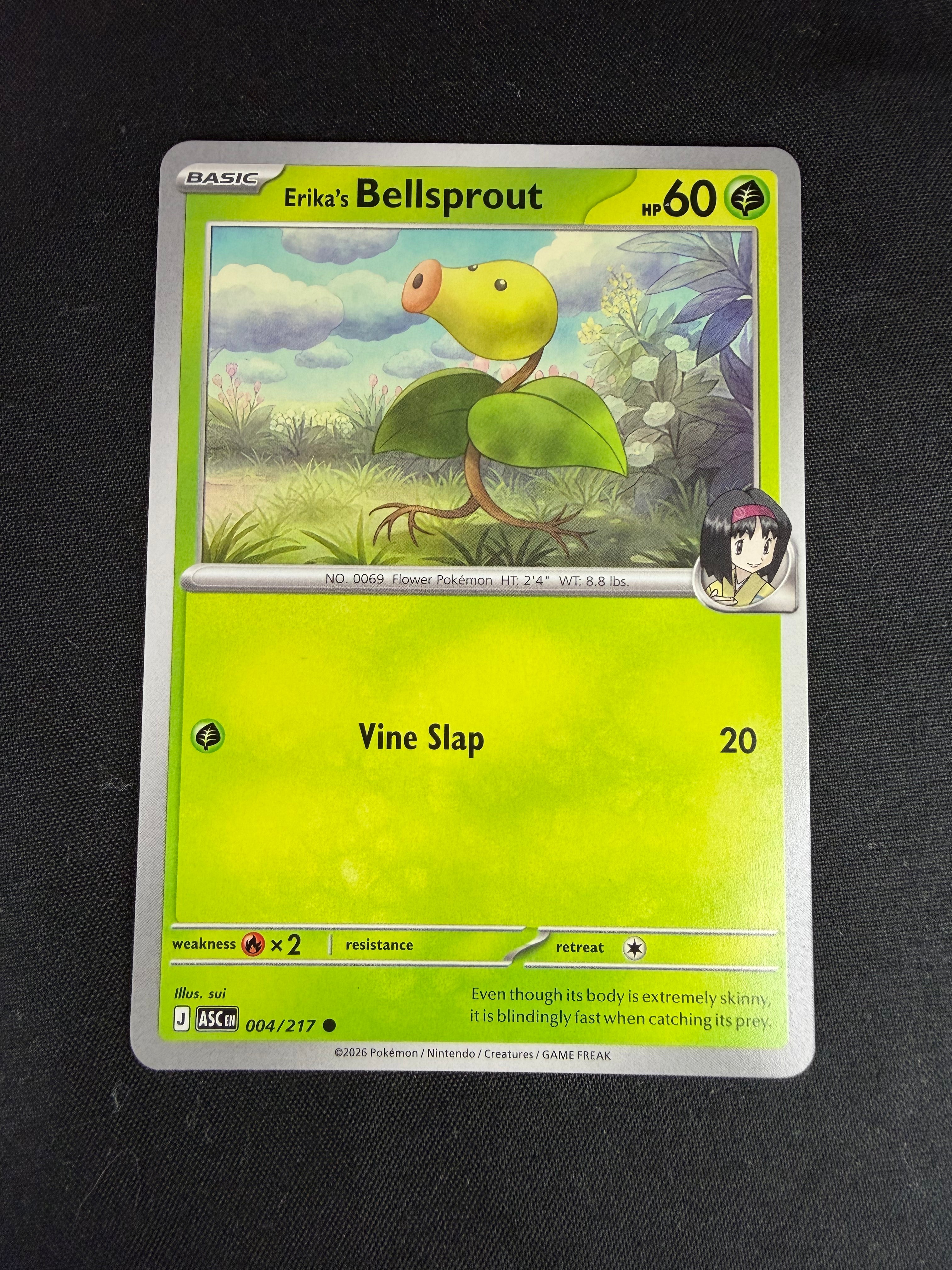 Erika's Bellsprout Ascended Heroes Common • 004/217