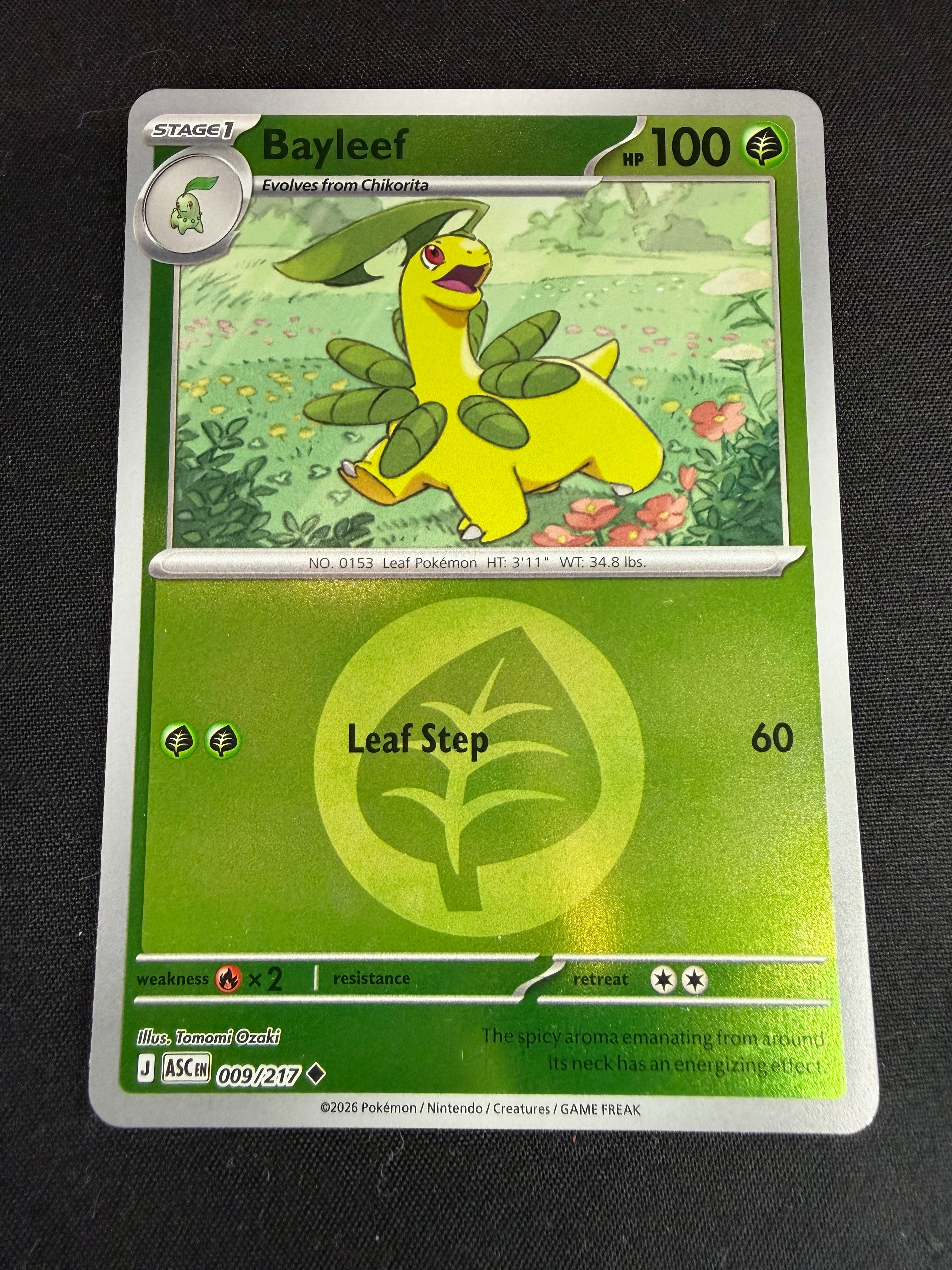 Bayleef (Energy Symbol Pattern)Ascended Heroes Uncommon • 009/217