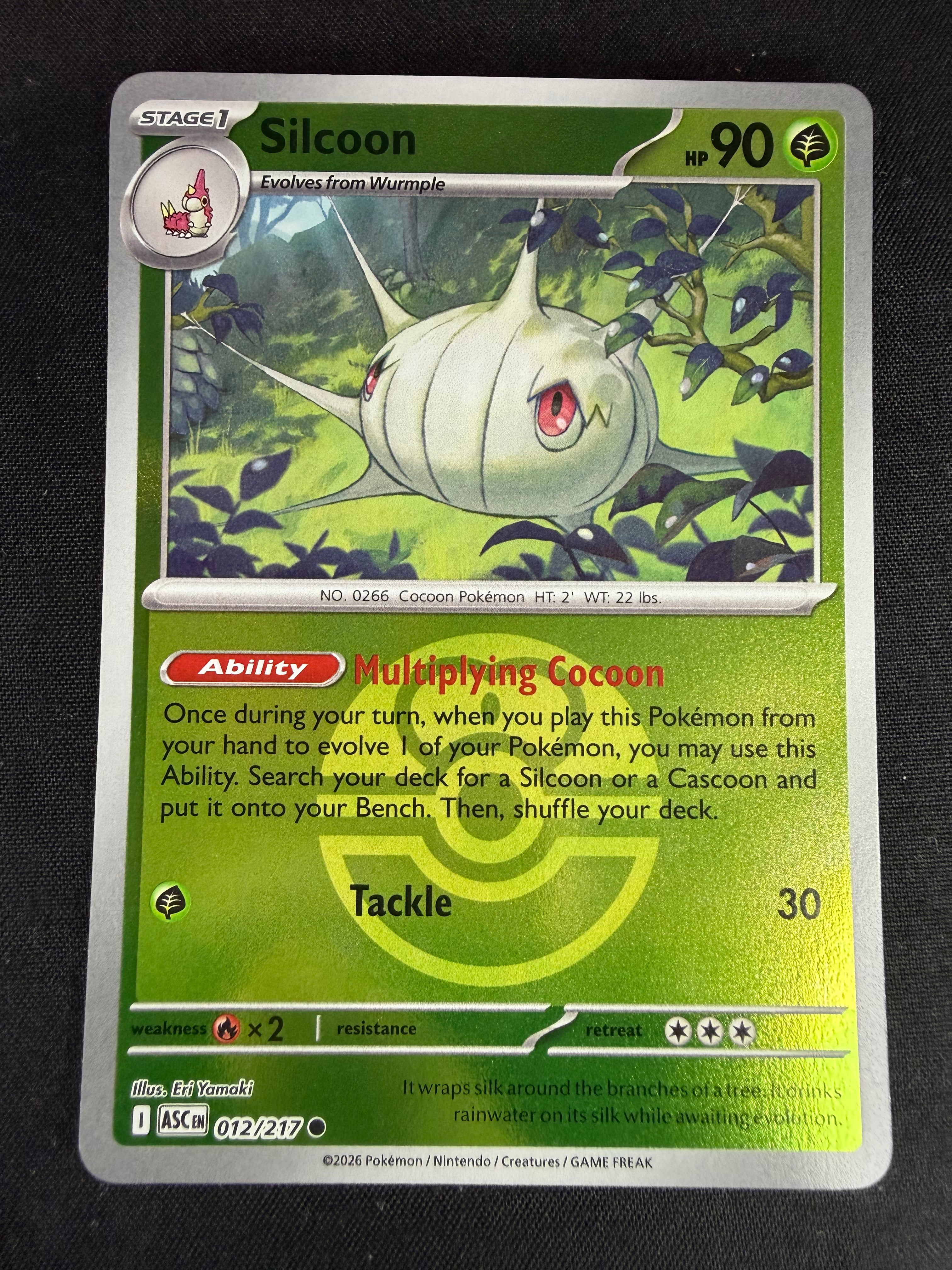 Silcoon (Love Ball) Ascended Heroes Common • 012/217