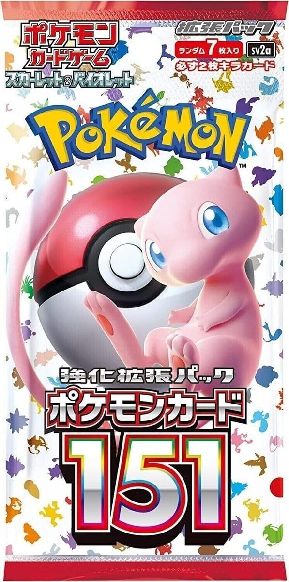 PREORDER – Pokémon 151 SV2a Japanese Booster Pack